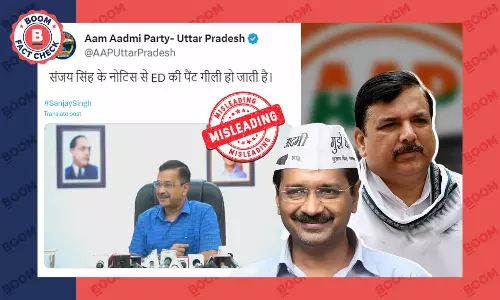 Statement Of Arvind Kejriwal Mocking ED Peddled As Recent