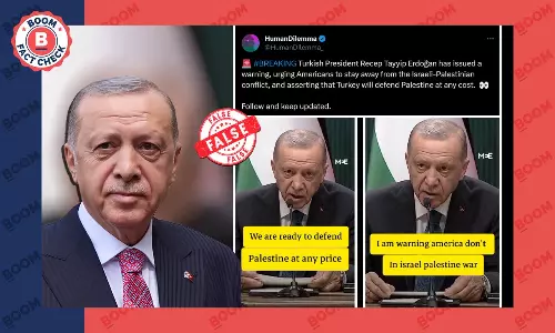 Israel-Hamas Conflict: Video Shows Erdoğan Warning US? A FactCheck