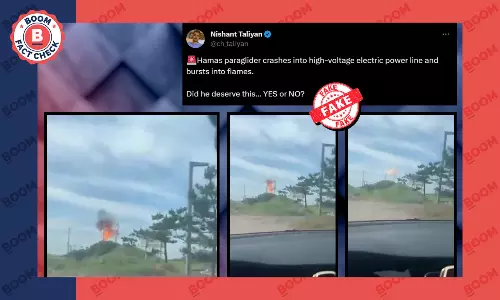 Video Of South Korean Paragliding Mishap Falsely Linked To Israel-Hamas Conflict