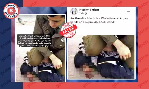 Photo From Chile Falsely Shared As Israeli Soldier Killing A Palestinian Boy