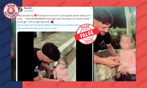 Unrelated Video Peddled As Jewish Child Taken Hostage By Hamas In Gaza