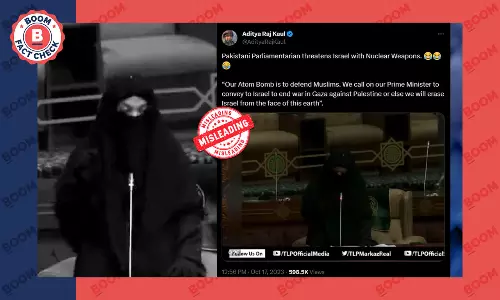 Old Video Of Pak Politician Threatening To Bomb Israel Viral As Recent