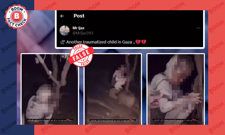 Video From Tajikistan Flood Peddled As Child Rescued In Gaza