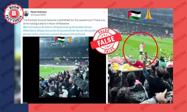 No, This Video Does Not Show Toys Donated For Palestinian Children