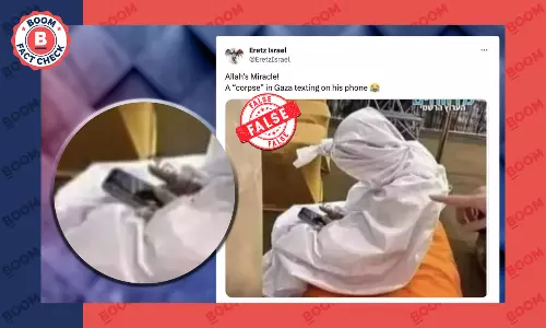 Unrelated Photo Shared As People in Gaza Faking Deaths