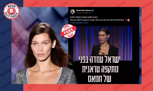 Viral Deepfake Video Shows Bella Hadid Stating Support For Israel