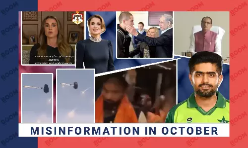 October Was Rife With Misinformation About The Israel-Gaza War: BOOM Monthly Report October Was Rife With Misinformation About The Israel-Gaza War: BOOM Monthly Report