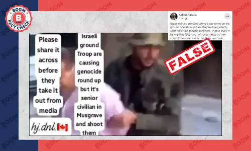 Old Video Of Syrian Massacre Falsely Linked To Israel-Hamas Conflict