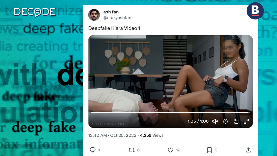 1152px x 648px - X Is Full Of Deepfake Porn Videos Of Actresses; You May Be Targeted Next