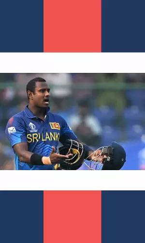 Angelo Mathews Becomes The First International Player To Be Dismissed By Timed Out. What Does It Mean?