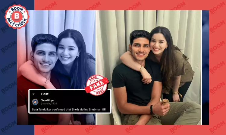 Factcheck: Viral picture of Sara Tendulkar dating Shubman Gill