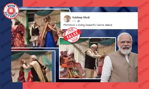 Video of Narendra Modi Lookalike Viral As PM Doing Garba