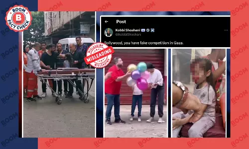 Visuals Of Film Shoot In Lebanon Viral As Palestinians Faking Violence