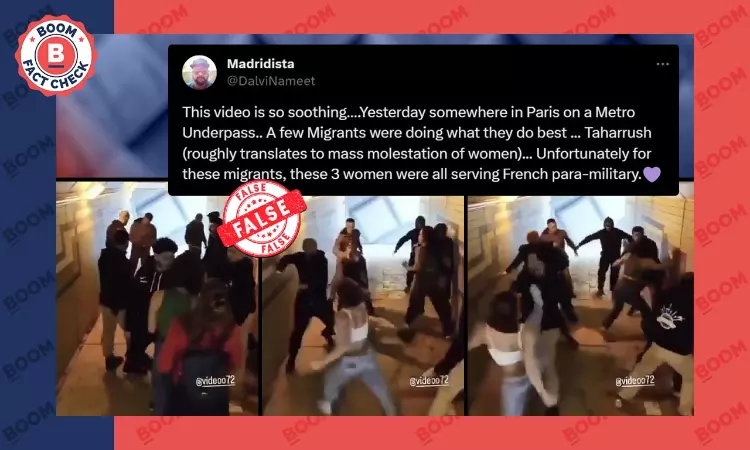 Staged Street Fight By Stunt Team Shared With False Islamophobic Claims