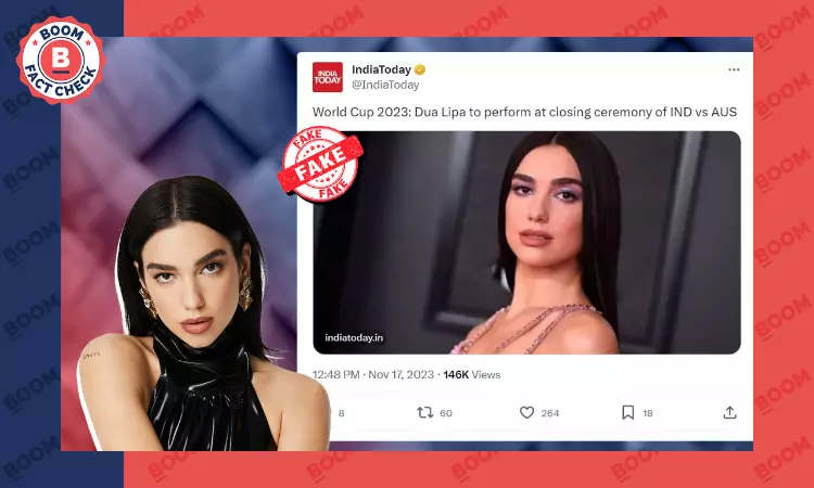 How News Outlets Made Up A Story On Dua Lipa Performing At World Cup Finals...
