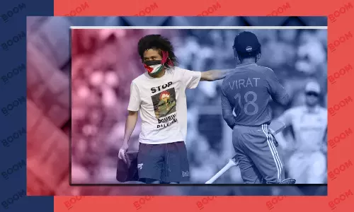 WC Finals Pitch Invader Has A History Of Interrupting Sporting Events