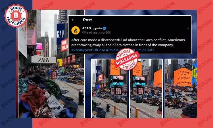 Unrelated Video Viral As Americans Boycotting Zara Clothes