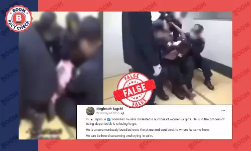 Viral Video Falsely Claims That Japan Deported A Muslim Somalian For Molesting Women