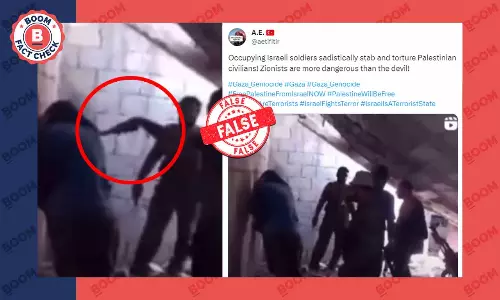 Old Video From Syria Falsely Shared As Israeli Soldiers Torturing Victims