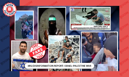Pallywood, AI, Graphic Violence Breed Fake News On Israel-Palestine: BOOM Study