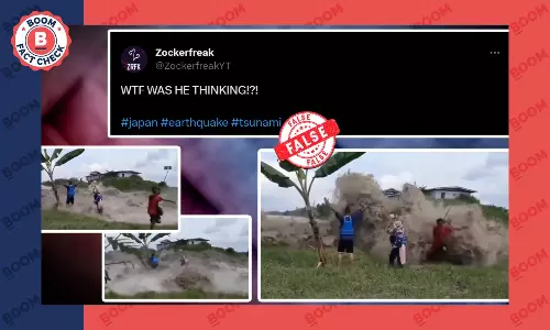 Old Video From Indonesia Falsely Linked to Japan Earthquake