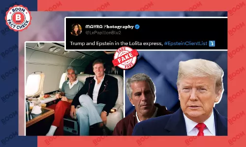 Viral Image of Donald Trump and Jeffrey Epstein Is AI-Generated