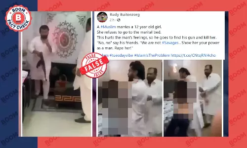 Video Of Domestic Abuse From Pakistan Viral As India With False Claims