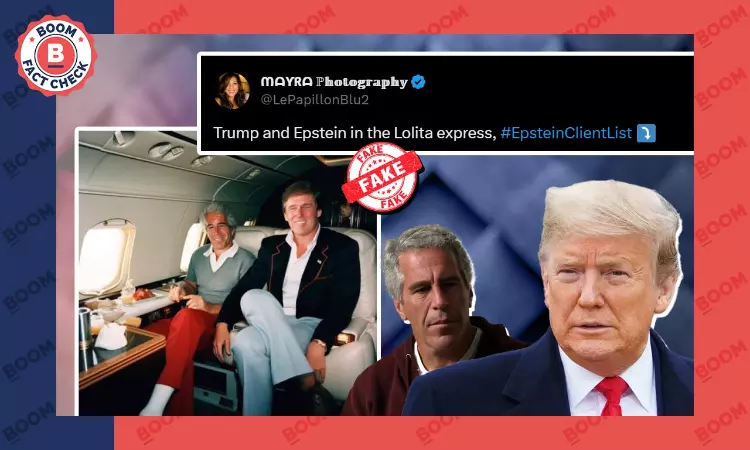 Viral Image of Donald Trump and Jeffrey Epstein Is AI-Generated