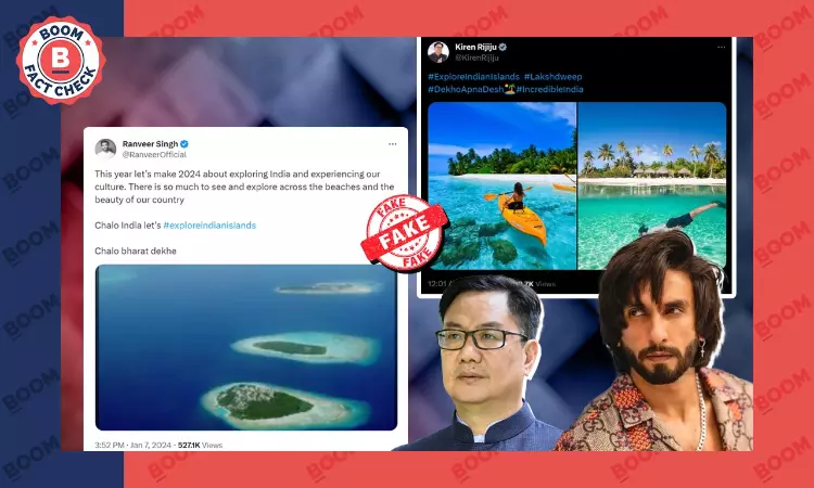 Photos From Maldives And French Polynesia Peddled As Lakshadweep