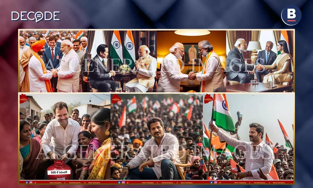 How AI Generated Images Took Centre Stage In Telangana Elections