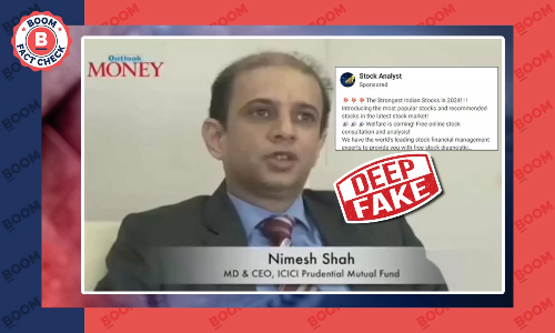 Deepfake Ads Of ICICI Prus Nimesh Shah Surface On Facebook