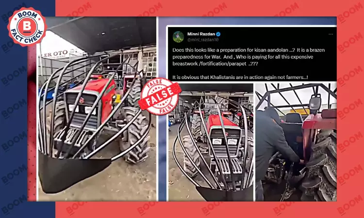 Video Of Modified Tractor From Turkey Falsely Linked To Farmers Protest In India
