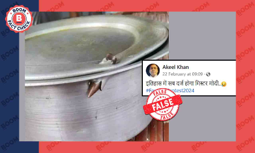 Photo Of Bullet Hit Utensil From Bangladesh Falsely Linked To Farmers Protest