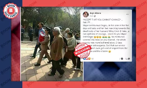 Photo Of Army Officer At Husbands Funeral With Newborn Is From 2018