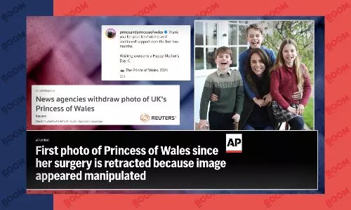 News Agencies Recall Photo Of Princess Kate, Citing Manipulation