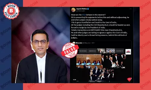 No, CJI Did Not Walk Out Mid Way Through SC Electoral Bonds Hearing