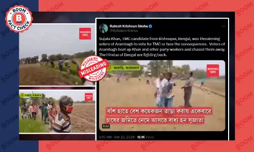 Old Video Of Attack On TMC Leader In West Bengal Falsely Shared As Recent