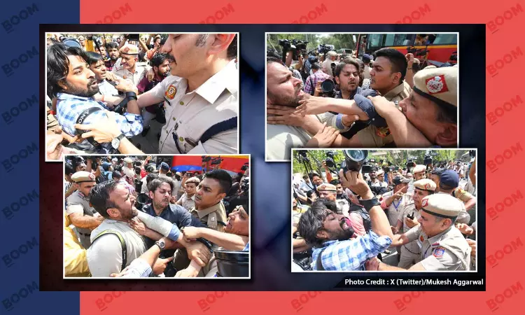 Press Freedom? When Photojournalists Faced Delhi Police Attack