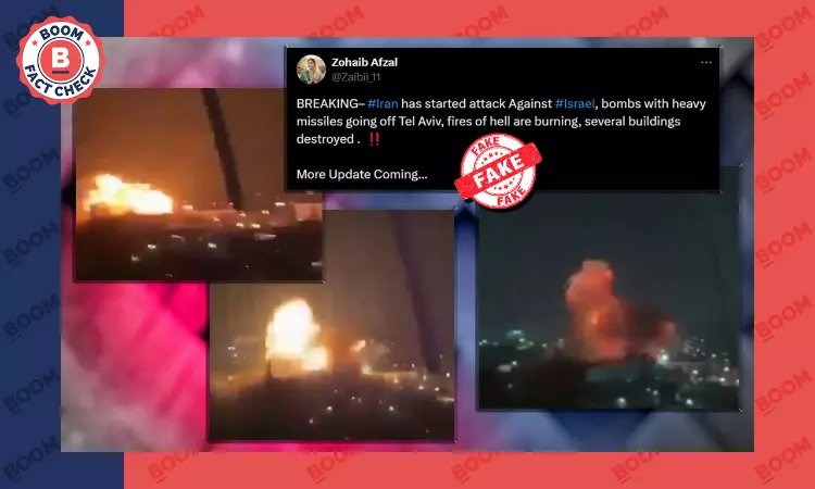 Unrelated Video From Russian Port Peddled As Iran Bombing Israel