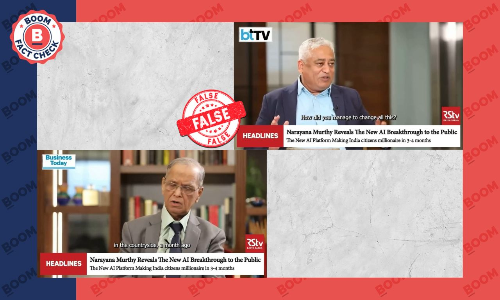 Video Of Narayana Murthy Promoting Quantum AI Platform Is A Deepfake