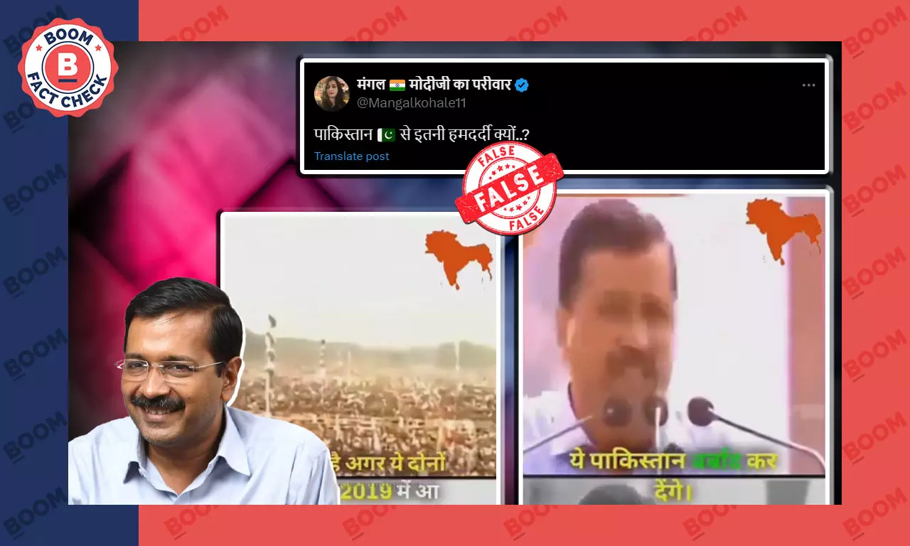 Doctored Video Of Kejriwal Saying Modi-Shah Will Destroy Pakistan Revived