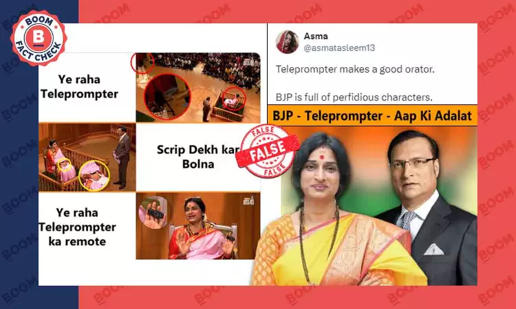 Photo Of BJP Leader Holding Meditation Device Viral With False Claim