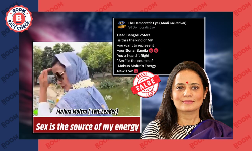 Video Of TMCs Mahua Moitra Speaking About Eggs Viral With False Claim