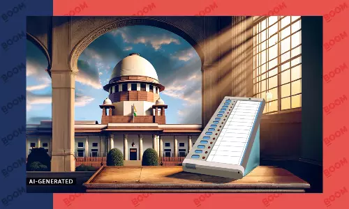 Lok Sabha Elections 2024: SC Rejects Pleas For 100% VVPAT-EVM Tally