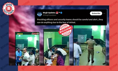 Old Video Of Man Breaking EVM Control Unit In Karnataka Viral As Recent