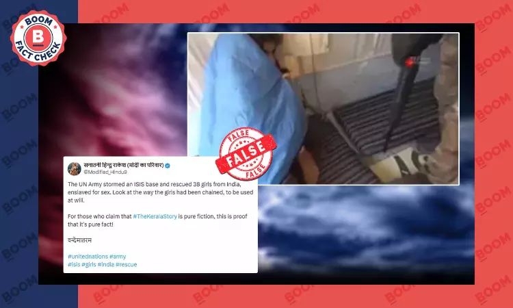 Video Of Yezidi Women Rescued From ISIS Camp Viral With False Claim