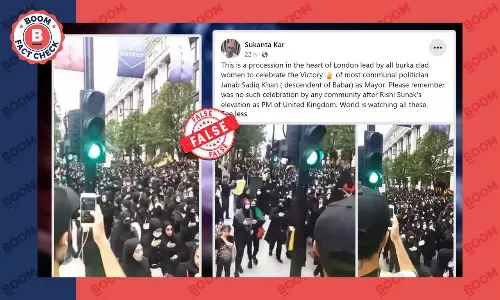 2021 Video Shared As Muslims Celebrating Sadiq Khan’s Mayoral Win in London