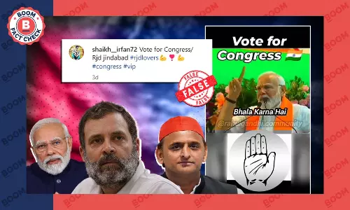 Video of PM Modi Asking Voters To Elect Congress, Samajwadi Party Is Edited