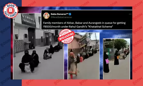 Old Video of Women Waiting Outside Bank Falsely Linked to Congress Poll Promise