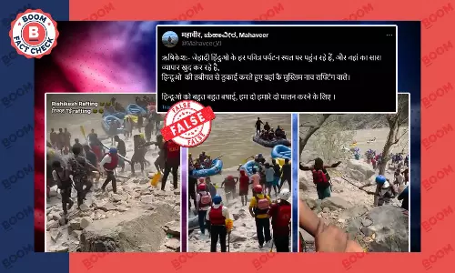 Video Of A Riverside Brawl In Rishikesh Falsely Shared With Communal Spin